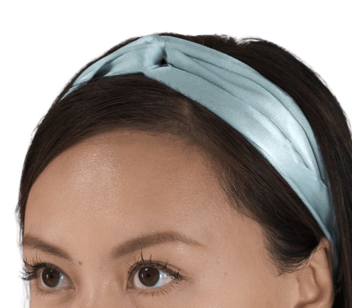 Silk slip headband